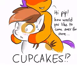 Size: 715x607 | Tagged: artist:starykrow, ask the cmc, derpibooru import, fanfic:cupcakes, female, male, pipsqueak, safe, scootaloo, scootasqueak, shipping, straight, tumblr