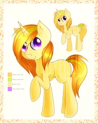 Size: 700x870 | Tagged: safe, artist:agletka, derpibooru import, oc, unofficial characters only, pony, unicorn, adoptable, auction, reference sheet, solo