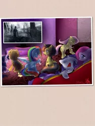 Size: 1200x1600 | Tagged: applejack, avatar, derpibooru import, exploitable meme, fluttershy, james cameron's avatar, mane six, meme, oc, oc:pauly sentry, pic collage, pinkie pie, rainbow dash, rarity, sad movie meme, semi-grimdark, twilight sparkle