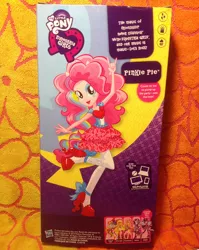 Size: 408x512 | Tagged: safe, derpibooru import, pinkie pie, equestria girls, rainbow rocks, doll, toy