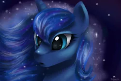 Size: 3000x2000 | Tagged: safe, artist:sirskipper, derpibooru import, princess luna, portrait, reflection, snow, snowfall, snowflake, solo