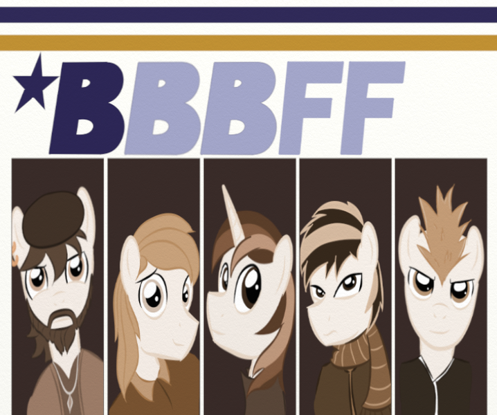 Size: 736x615 | Tagged: artist:grendeleev, bbbff, ben ji-hoon, ben lancer, ben tenderheart, derpibooru import, foaly matripony, francis danger, francis sparkle, friendship is witchcraft, nsync, oc, safe, shining armor