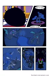 Size: 792x1224 | Tagged: artist:donzatch, changeling, comic, comic:tale of twilight, derpibooru import, king sombra, princess luna, safe