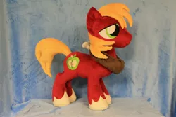 Size: 2256x1504 | Tagged: safe, artist:whitedove-creations, derpibooru import, big macintosh, earth pony, pony, irl, male, photo, plushie, solo, stallion