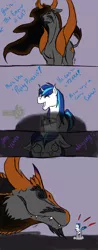 Size: 1024x2617 | Tagged: artist:chibiorochimaru, comic, crossover, ponified, safe, shining armor, transformers, unicron