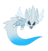Size: 196x207 | Tagged: source needed, useless source url, safe, artist:princessamity, derpibooru import, oc, unofficial characters only, gryphon, hybrid, pony, eyes closed, feather, pixel art, snow, snowball, solo, wings