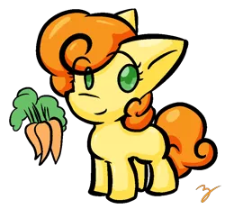 Size: 805x748 | Tagged: artist:zutcha, carrot, carrot top, cute, cutie top, derpibooru import, filly, golden harvest, safe, solo