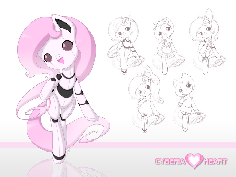 Size: 1600x1200 | Tagged: safe, artist:jdan-s, derpibooru import, oc, oc:cyberia heart, unofficial characters only, original species, pony, robot, robot pony, adventure time, bipedal, bow, cave story, clothes, cosplay, dance dance revolution, dressup, maid, megaman, rhythm game, voltes v