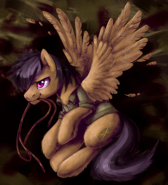 Size: 1900x2100 | Tagged: artist:helgaoggi, daring do, dashing do, rule 63, safe, solo