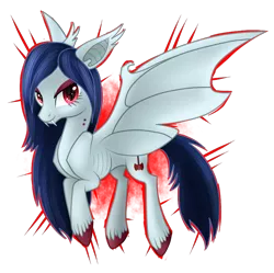 Size: 1617x1613 | Tagged: safe, artist:wolframclaws, derpibooru import, ponified, bat pony, fruit bat, pony, adventure time, marceline, simple background, solo, transparent background