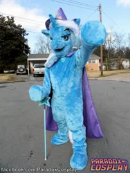 Size: 1224x1632 | Tagged: artist:judhudson, cosplay, derpibooru import, fursuit, human, irl, irl human, photo, safe, solo, trixie