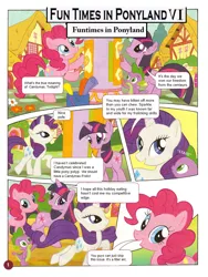 Size: 750x1000 | Tagged: a big decision, artist:limeylassen, candymas, centaur, comic, edit, frolic, funtimes in ponyland, german comic, holiday, lore, out of context, parody, polyp, safe, terrible, twilight is a lion, wat