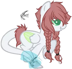 Size: 515x498 | Tagged: safe, artist:m0nd0man, derpibooru import, oc, unofficial characters only, fish, augmented tail, fishy tail pony, solo