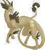 Size: 89x98 | Tagged: artist needed, safe, derpibooru import, doctor whooves, time turner, dragon, dragon cave, dragonified, pixel art, recolor, solo, species swap, sprite, sweetling