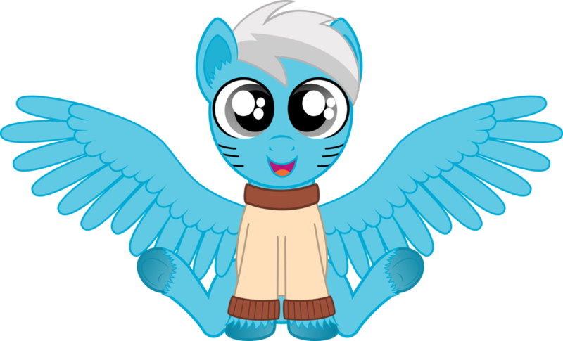 Size: 1149x696 | Tagged: safe, artist:age3rcm, derpibooru import, ponified, gumball watterson, simple background, solo, the amazing world of gumball, transparent background, vector