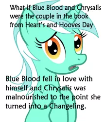 Size: 436x504 | Tagged: safe, derpibooru import, lyra heartstrings, pony, unicorn, conspiracy, conspiracy lyra, conspiracy theory, exploitable meme, looking at you, meme, open mouth, simple background, solo, white background