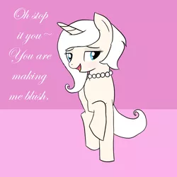 Size: 2800x2800 | Tagged: safe, artist:ivorylace, artist:katiespalace, derpibooru import, oc, oc:ivory lace, unofficial characters only, pony, unicorn, ask ivory lace, ask, blushing, freckles, solo, tumblr