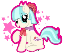 Size: 1400x1050 | Tagged: artist:izze-bee, coco pommel, derpibooru import, rarity takes manehattan, safe, solo