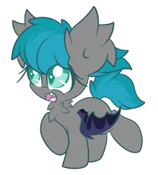 Size: 2088x2309 | Tagged: safe, artist:starlightlore, derpibooru import, oc, oc:gracy gloom, unofficial characters only, bat pony, pony, simple background, solo, transparent background