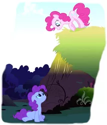 Size: 1629x1909 | Tagged: safe, composite screencap, derpibooru import, edit, edited screencap, screencap, pinkie pie, earth pony, pony, a friend in deed, female, mare, self paradox, smile song, smiling