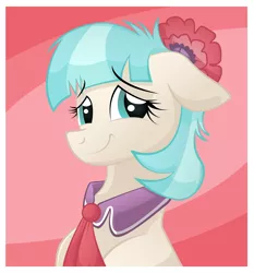Size: 3106x3333 | Tagged: artist:ostichristian, coco pommel, derpibooru import, high res, rarity takes manehattan, safe, solo