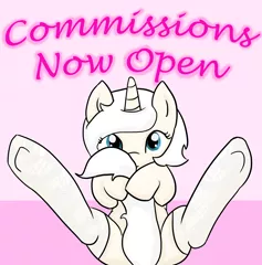 Size: 4730x4780 | Tagged: suggestive, artist:katiespalace, derpibooru import, oc, unofficial characters only, pony, unicorn, ask ivory lace, absurd resolution, ask, blog, clothes, commission, covering, female, pink background, simple background, socks, solo, solo female, spread legs, stockings, tail covering, tail hug, tumblr, underhoof