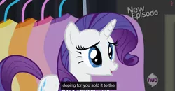 Size: 1600x830 | Tagged: doping, meme, rarity, rarity takes manehattan, russian, safe, screencap, solo, youtube caption