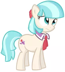 Size: 1762x1962 | Tagged: artist:furrgroup, coco pommel, cute, derpibooru import, frown, safe, simple background, solo