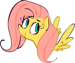 Size: 1200x1019 | Tagged: safe, artist:heckfucker, artist:originalwocky, artist:rwko, derpibooru import, fluttershy, pegasus, pony, bust, cute, female, mare, portrait, shyabetes, simple background, solo, transparent background