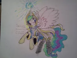 Size: 960x720 | Tagged: derpibooru import, dota 2, keeper of the light, princess celestia, safe