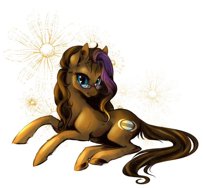 Size: 2717x2518 | Tagged: safe, artist:haventide, derpibooru import, oc, oc:artistyx, unofficial characters only, pony, female, glasses, mare, solo