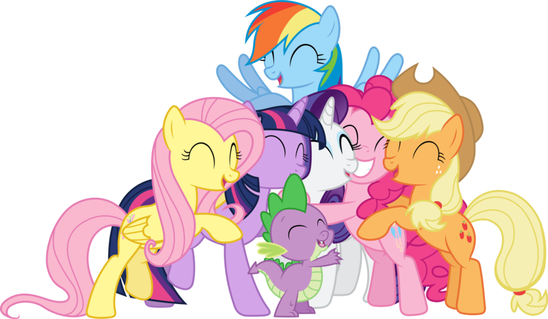 mlp mane 6 vector