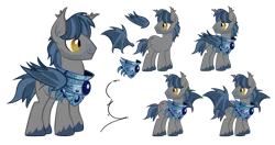 Size: 1200x634 | Tagged: safe, artist:pixelkitties, derpibooru import, oc, oc:sharpie fume, unofficial characters only, bat pony, pony, armor, m.a. larson, simple background, transparent background, vector