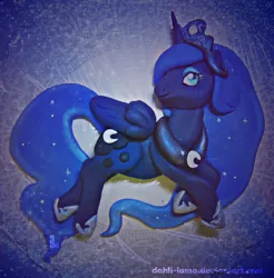 Size: 752x764 | Tagged: safe, artist:dahli-lama, derpibooru import, princess luna, craft, sculpture, solo