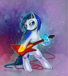 Size: 626x700 | Tagged: safe, artist:erinliona, derpibooru import, oc, unofficial characters only, pony, bipedal, guitar, solo