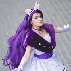 Size: 765x765 | Tagged: artist:dadoucosplay, cosplay, derpibooru import, human, irl, irl human, photo, rarity, safe, solo