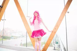 Size: 1500x1000 | Tagged: safe, artist:ainlina, derpibooru import, pinkie pie, human, cosplay, irl, irl human, photo, solo