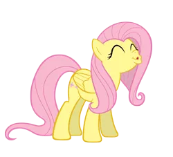 Size: 2200x2000 | Tagged: artist:datnaro, derpibooru import, fluttershy, kissy face, safe, simple background, solo, transparent background, vector