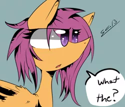 Size: 5484x4685 | Tagged: safe, artist:scootaloocuteness, derpibooru import, scootaloo, absurd resolution, solo, wet mane