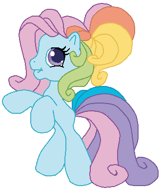 Size: 332x389 | Tagged: artist:colossalstinker, derpibooru import, g3.5, rainbow dash, rainbow dash (g3), safe, simple background, solo, transparent background