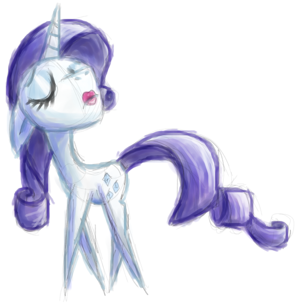 Size: 987x1023 | Tagged: artist:colossalstinker, derpibooru import, rarity, safe, solo