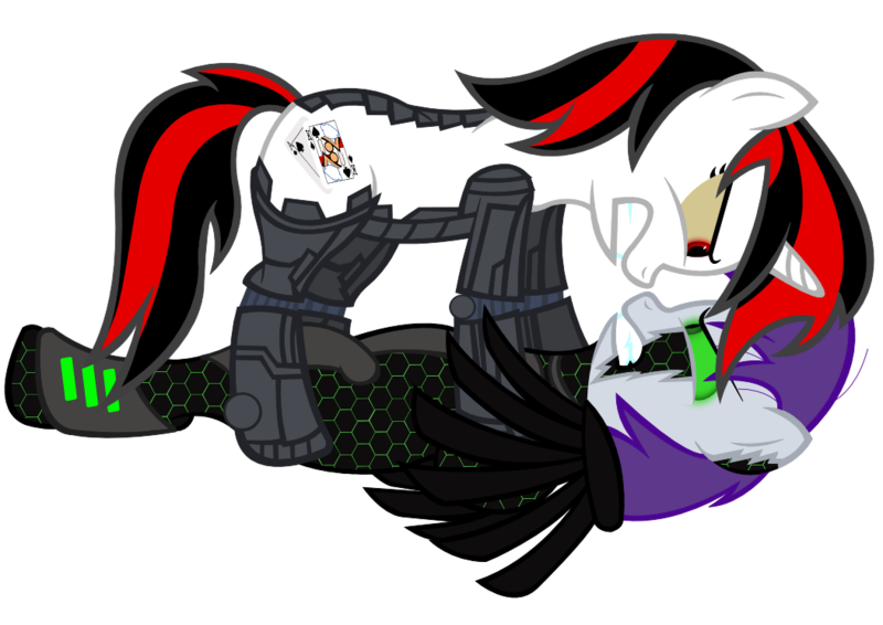 Size: 1052x744 | Tagged: artist:omnitoast, cyborg, derpibooru import, fallout equestria, fallout equestria: project horizons, oc, oc:blackjack, oc:dawn enclave, semi-grimdark, simple background, transparent background, unofficial characters only, vector