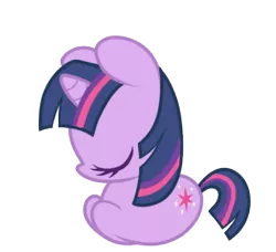 Size: 300x274 | Tagged: artist:miikanism, derpibooru import, safe, sleeping, solo, twilight sparkle