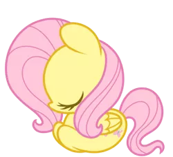 Size: 300x274 | Tagged: artist:miikanism, derpibooru import, fluttershy, safe, sleeping, solo