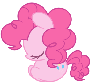 Size: 300x274 | Tagged: artist:miikanism, derpibooru import, pinkie pie, safe, sleeping, solo