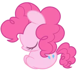 Size: 300x274 | Tagged: artist:miikanism, derpibooru import, pinkie pie, safe, sleeping, solo