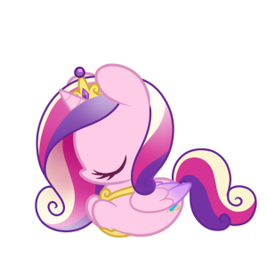 Size: 300x300 | Tagged: artist:miikanism, cute, derpibooru import, eyes closed, hnnng, princess cadance, prone, safe, simple background, sleeping, solo