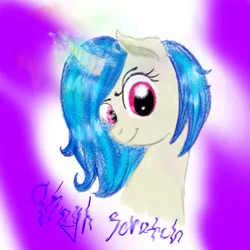 Size: 894x894 | Tagged: safe, artist:katedoof, derpibooru import, vinyl scratch, solo