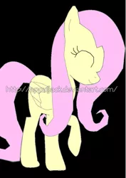 Size: 679x960 | Tagged: artist:appuljack, derpibooru import, drawing, fluttershy, inkscape, safe, solo, vector