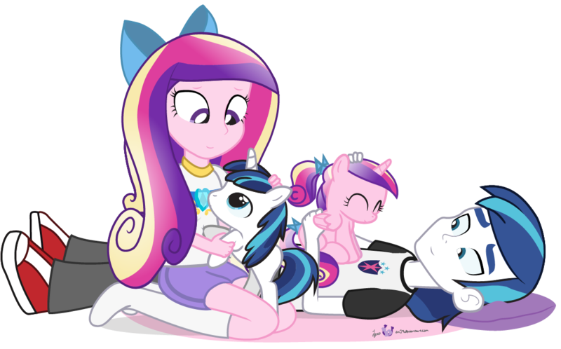 Size: 1125x700 | Tagged: safe, artist:dm29, derpibooru import, princess cadance, shining armor, pony, equestria girls, colt, colt shining armor, cuddling, cute, cutedance, equestria girls-ified, female, filly, filly cadance, hnnng, human ponidox, image, julian yeo is trying to murder us, male, petting, png, pony pet, self ponidox, shining adorable, simple background, snuggling, square crossover, transparent background, vector, younger